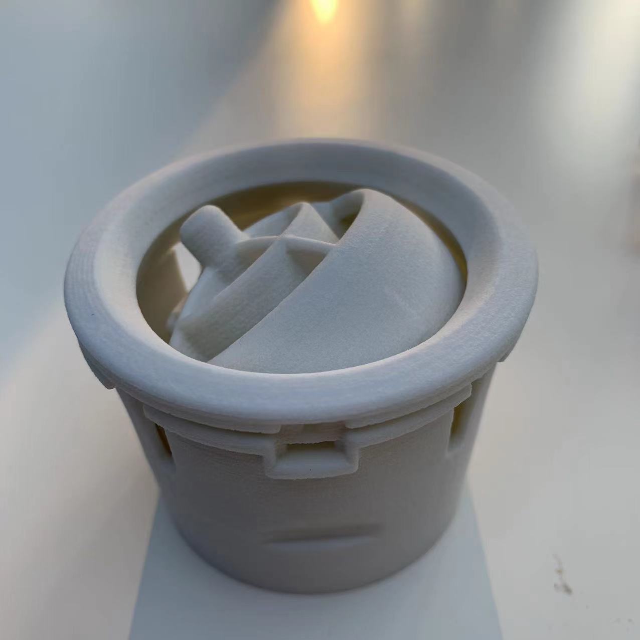 3D printed air conditioning vent with TPM3D PP Pro material