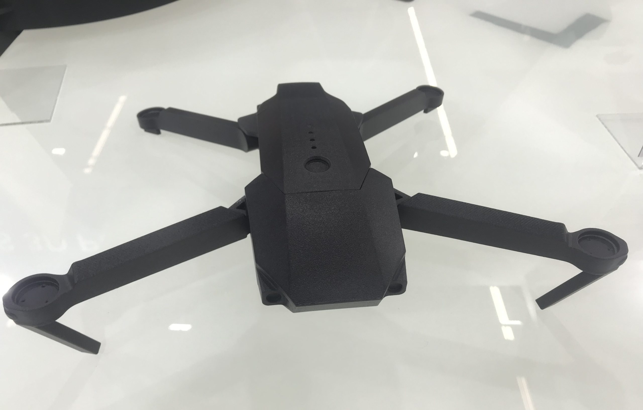 3D printed drone frame with nylon 12 powder