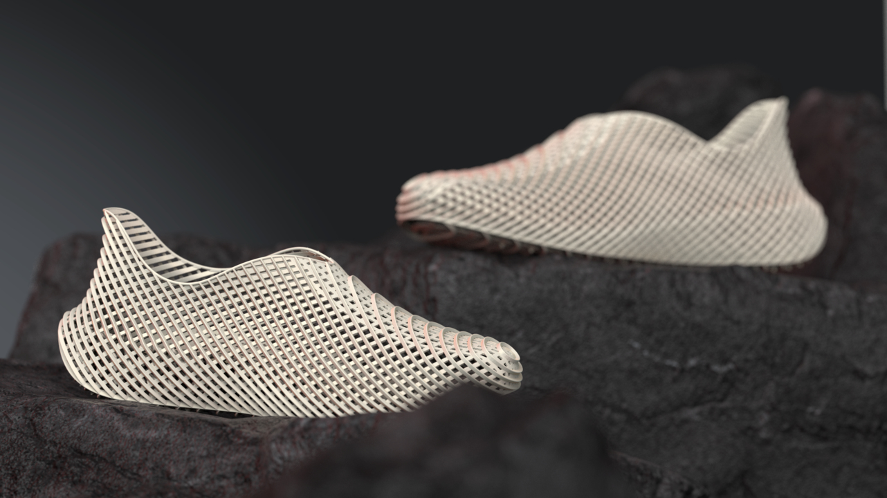 3D printed shoes with TPM3D's SLS technology